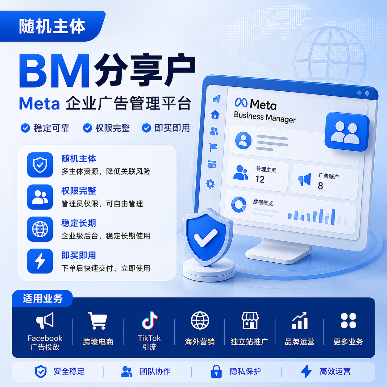 随机主体 BM分享户｜Meta 企业广告管理平台